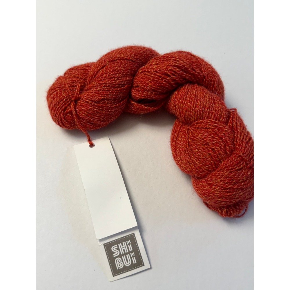 Shibui Pebble Yarn Poppy Silk Wool Cashmere Lace Wt. 25g Discontinued‎